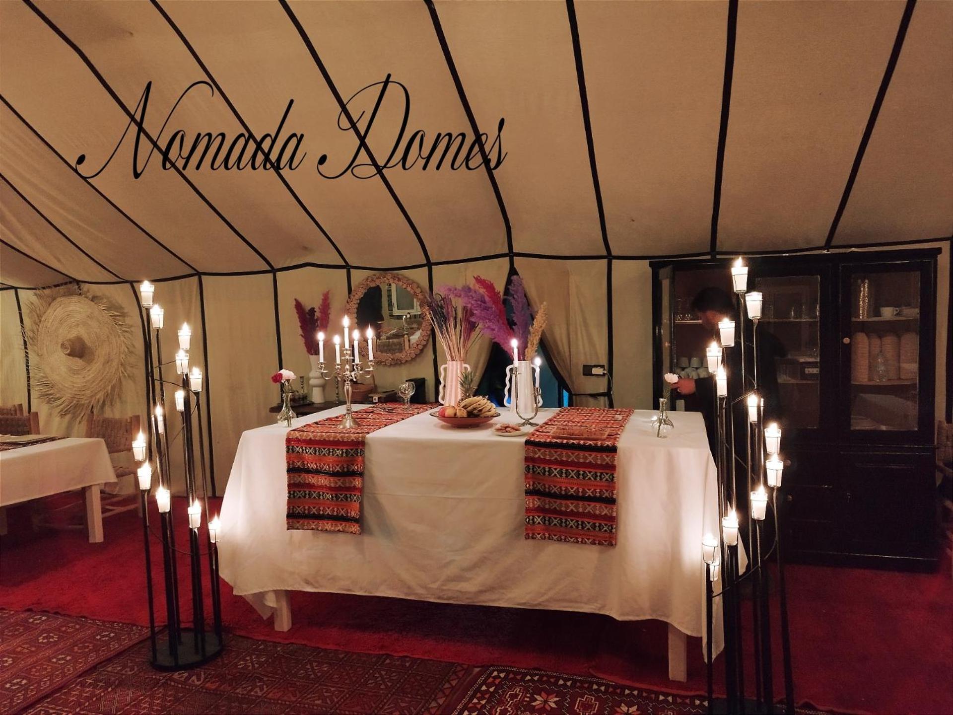 Hotel Nomada Domes Camp With Airco Merzouga Zewnętrze zdjęcie