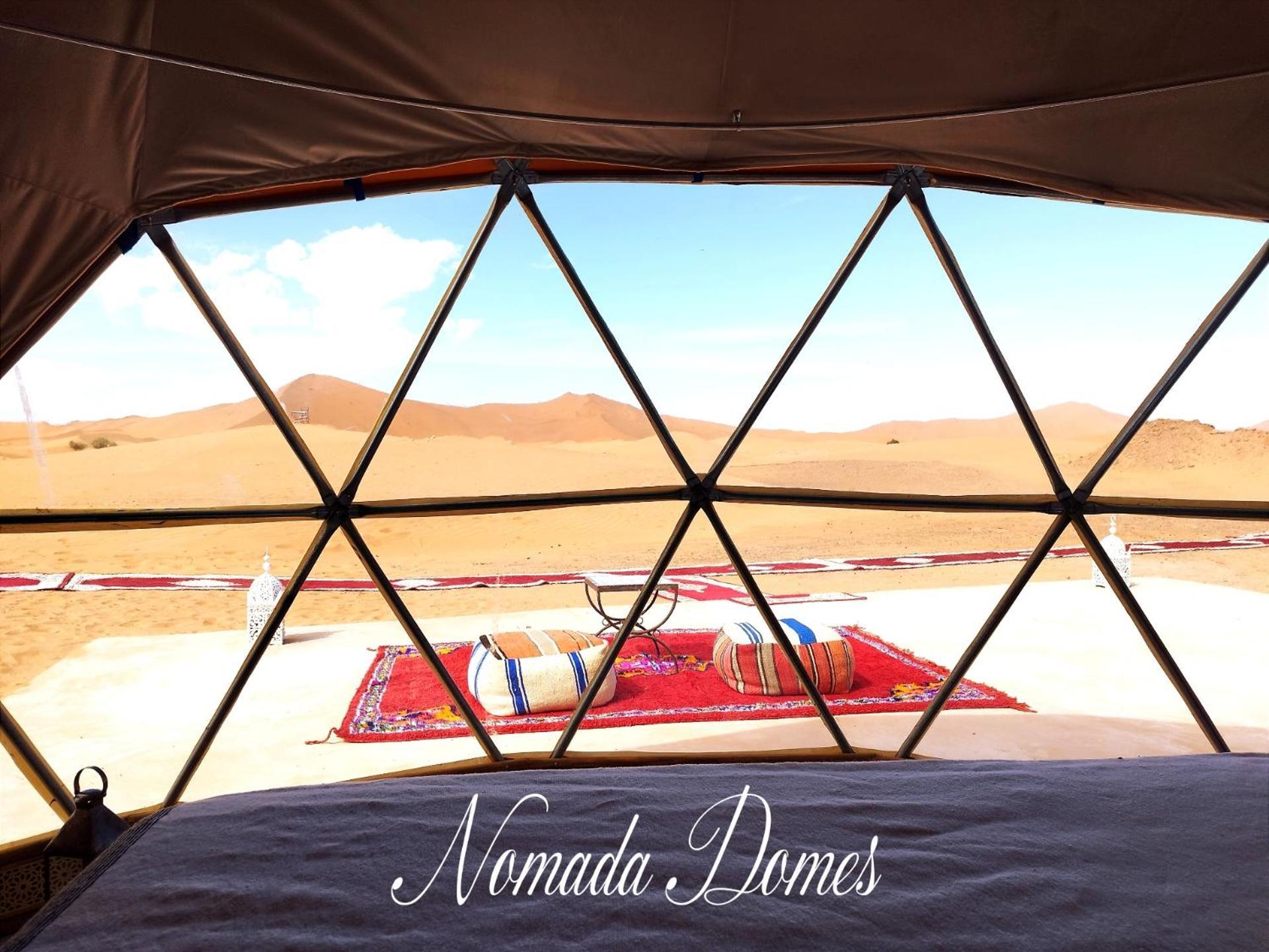 Hotel Nomada Domes Camp With Airco Merzouga Zewnętrze zdjęcie